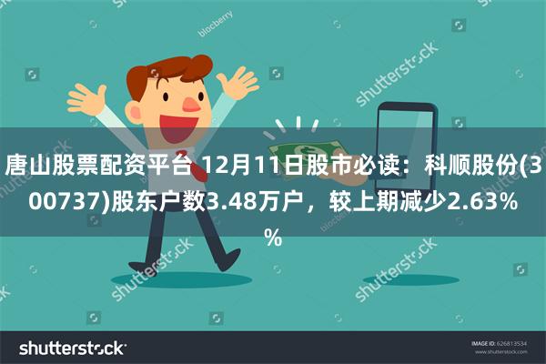 唐山股票配资平台 12月11日股市必读：科顺股份(300737)股东户数3.48万户，较上期减少2.63%