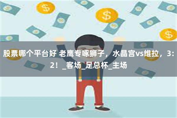 股票哪个平台好 老鹰专啄狮子，水晶宫vs维拉，3:2！_客场_足总杯_主场